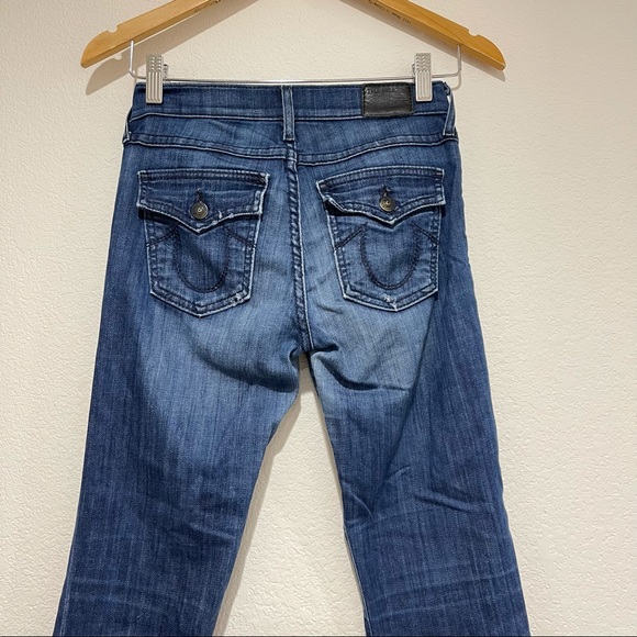 TRUE RELIGION Becca Mid rise Bootcut Jeans Size 25 - Picture 7 of 12